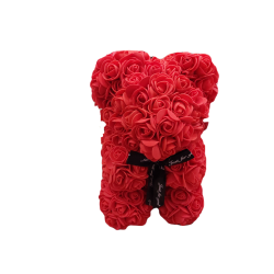Rose Bear 25 cm Κόκκινο