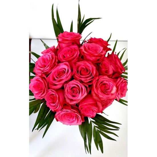 Ανθοδέσμη  Fuchsia Roses