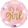 Foil It's a girl  18" με ήλιον   + 6,00€ 