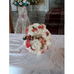 Νυφική με ορτανσία Νο1